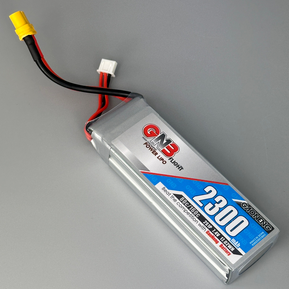 Аккумулятор GNB 2300mah 2S 80C