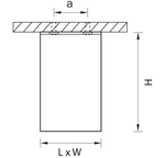A1T216586 Однофазный светильник для трека Rullo Lightstar (комплект из 592286+216586)