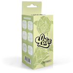 Белый нереалистичный мастурбатор в форме бутона цветка Lotus (Цвет: белый)