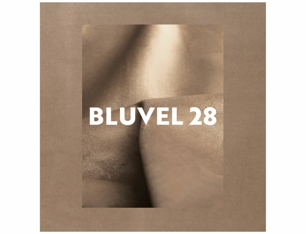 Стул SIGNAL CHIC Velvet Bluvel 28 бежевый/золотой