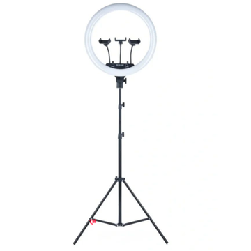 Кольцевая лампа RGB LED 45 см с держателем для смартфона MJ18