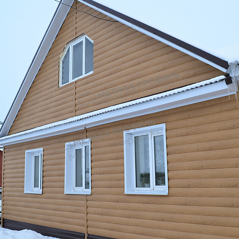Сайдинг металлический Woodstock ECOSTEEL Матовый 0.5мм Сосна (в наличии)