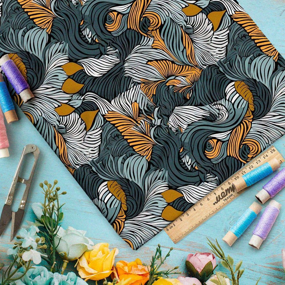 Ткань премиум Оксфорд 600D чудеса вдохновенья