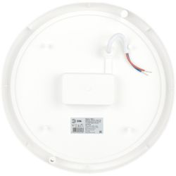 Светильник ЖКХ светодиодный ЭРА SPB-201-2-65K-018 с оптико-акустическим датчиком IP65 1710Лм 6500К D210 18Вт