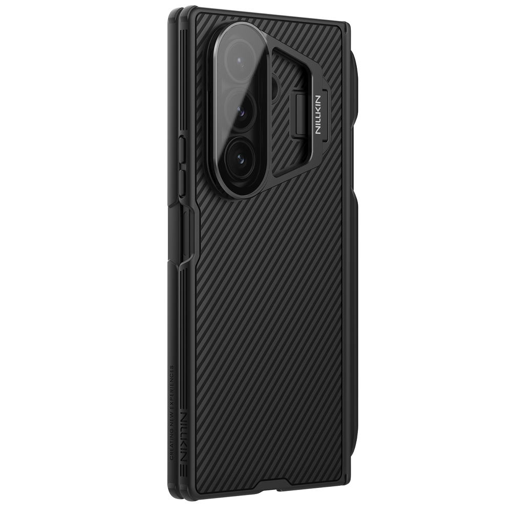 Чехол от Nillkin на Samsung Galaxy Fold 7, серия CamShield Prop Case (версия с прозрачной крышкой объектива и встроенным стилусом)