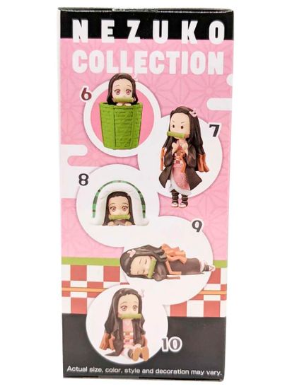 Фигурка Аниме Клинок рассекающий WCF Nezuko Kamado №2 7см 1шт.