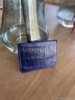 Картхолдер из кожи крокодила AC-83