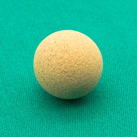 Мяч для настольного футбола AE-08, пробковый D 36 мм (желтый)