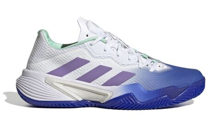 Adidas Barricade W grey two solar