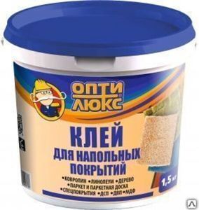Клей для напольных, стеновых, потолочных покрытий