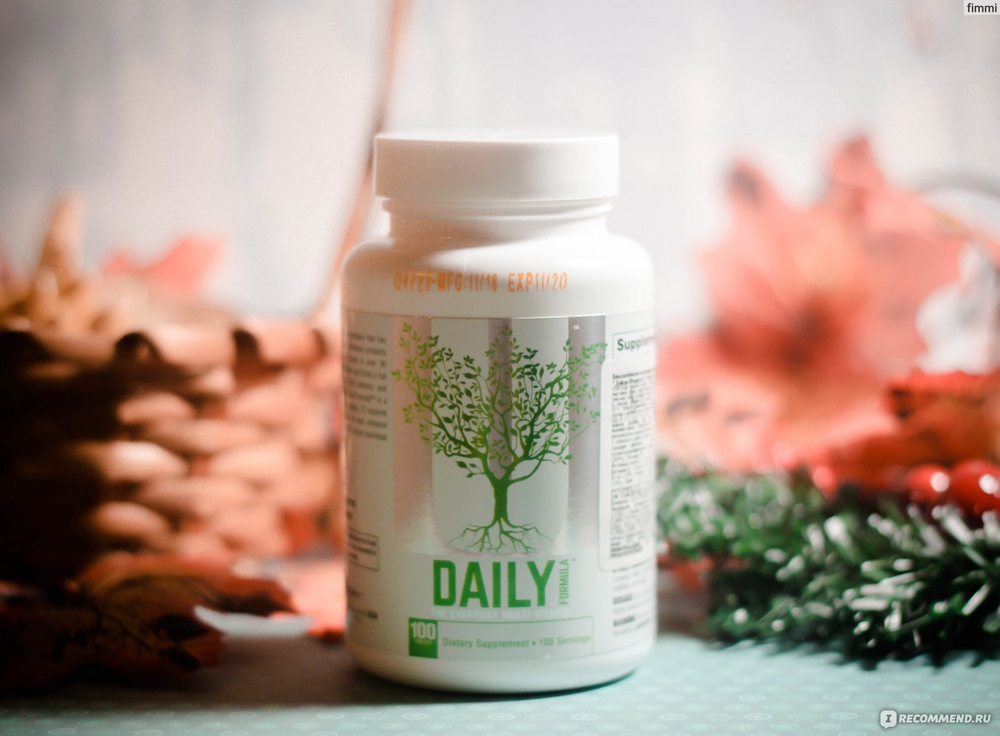 Витамины Universal Nutrition Daily Formula 100 таблеток