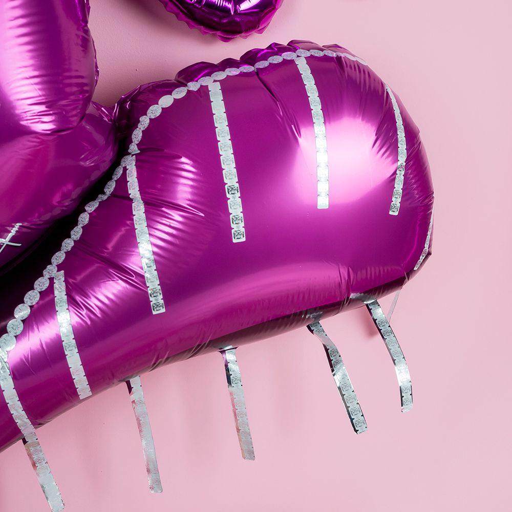 Шар (37''/94 см) Фигура, Стильная шляпа, 1 шт.