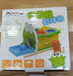 Развивающая игрушка деревянная 3 ячейки, коробка C-41663