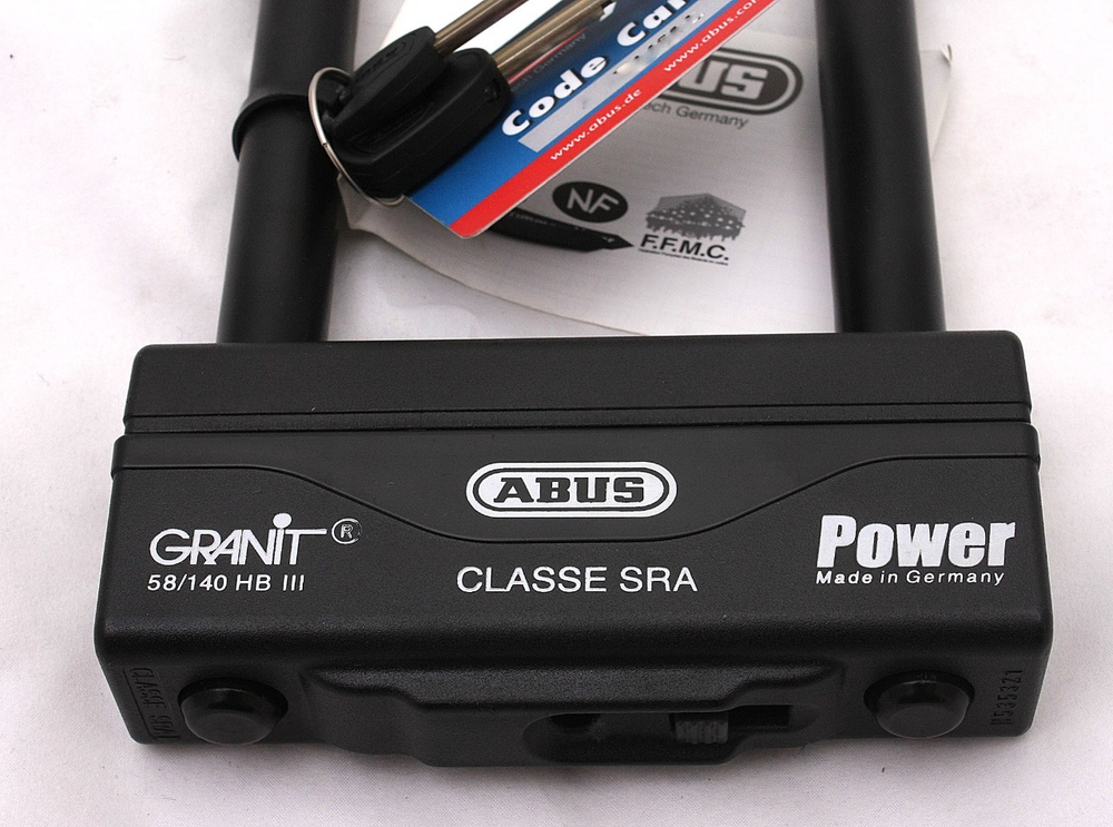 Замок бугельный ABUS Granit Power 58/140HB310 (32865-7)