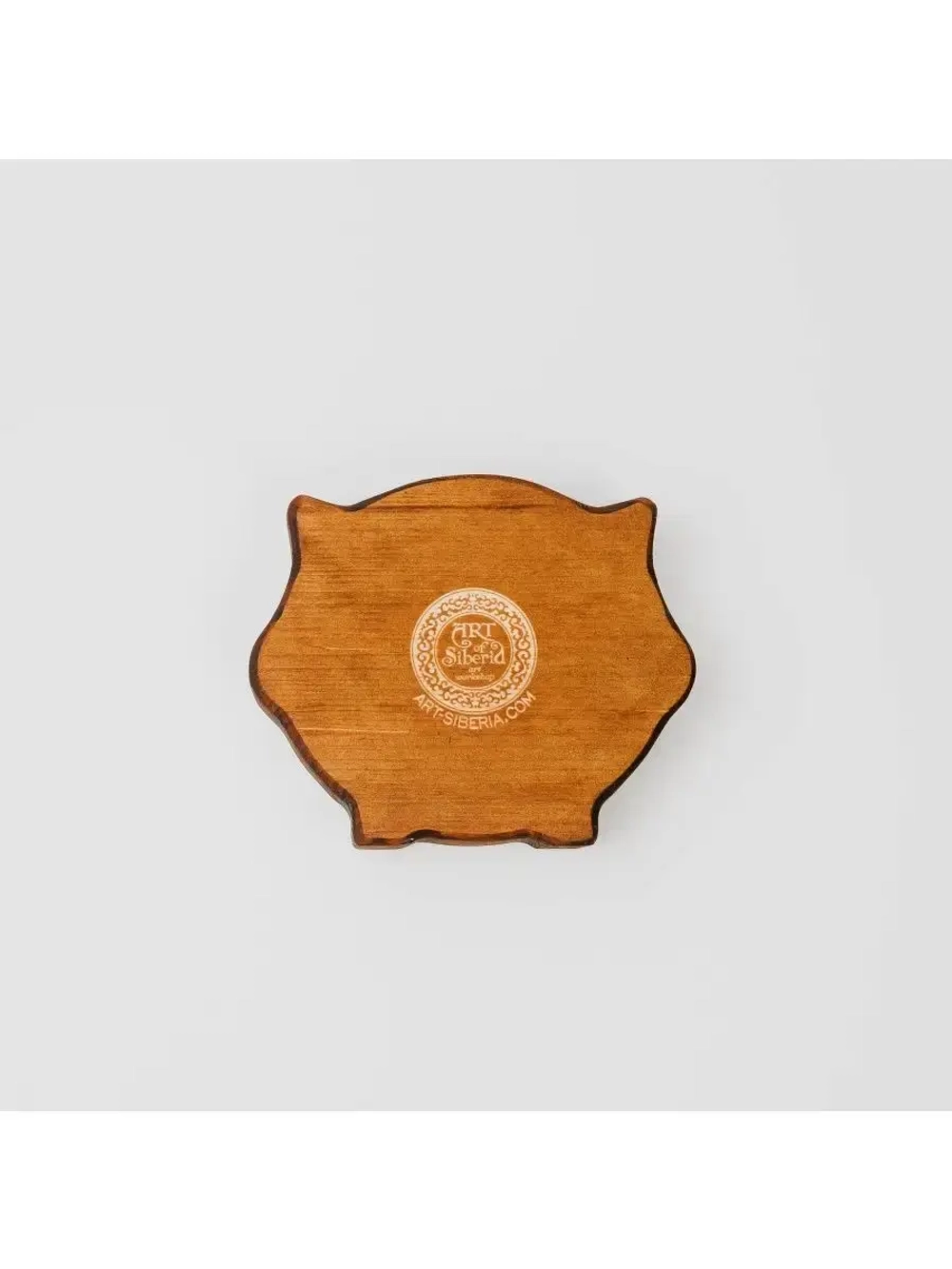 Деревянная менажница "Каширский Кот" из кедра