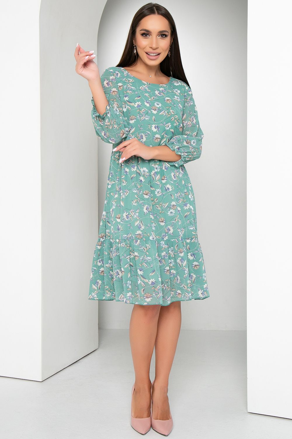 Платье Шифоновый стиль (очарование) Diolche (Акция)