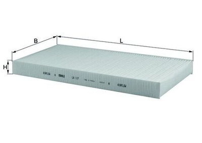 MAHLE - LA117-MAH - Filter, cabin air