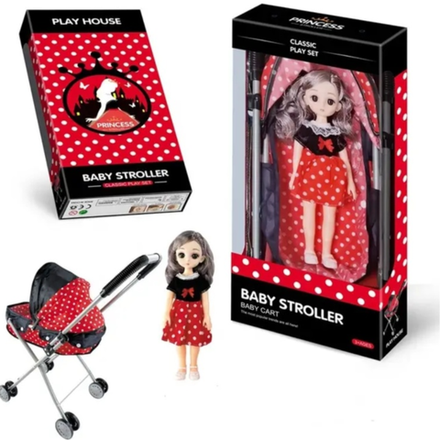 Кукла с коляской Play House