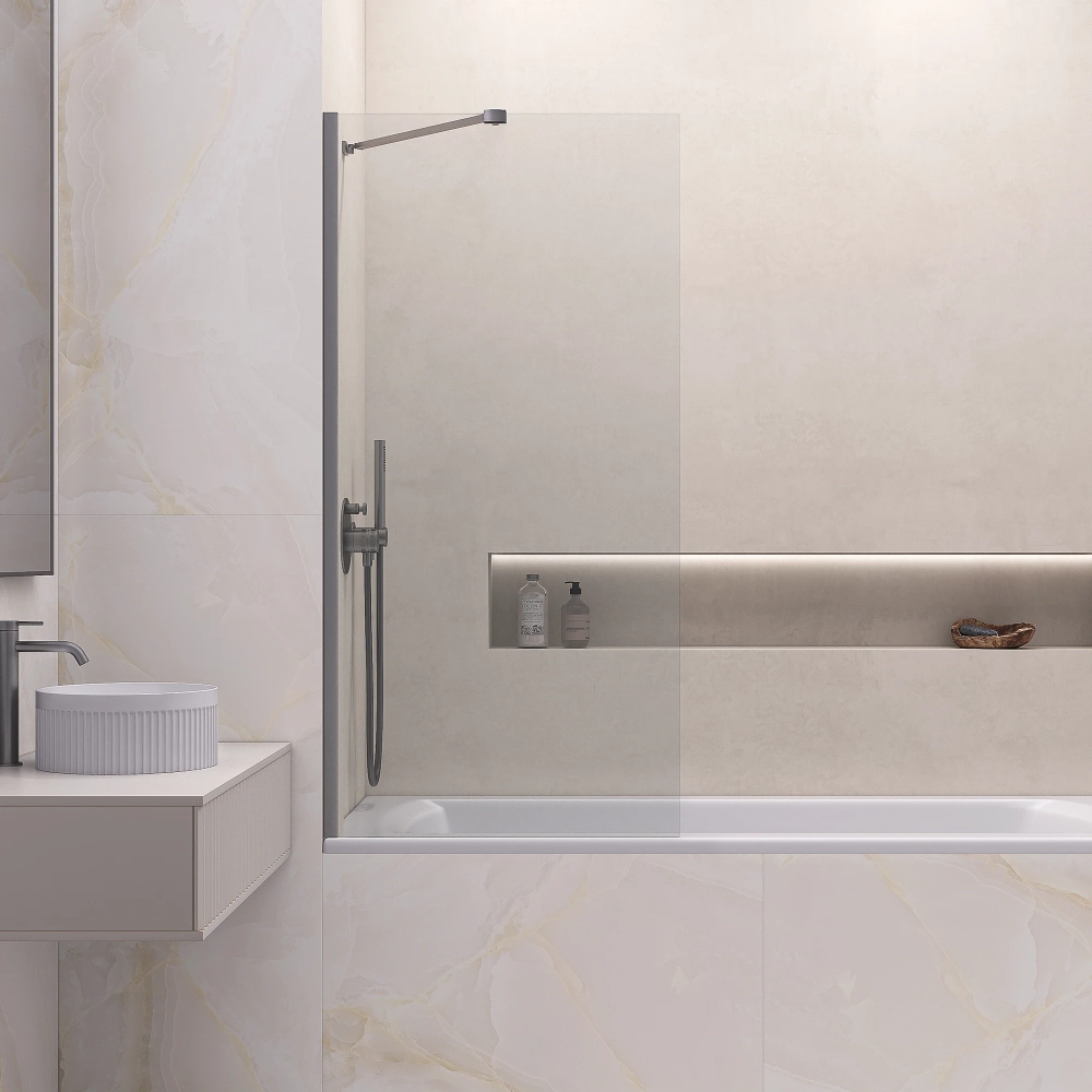 Шторка на ванну RGW SC-50Gr (Прозрачное, 600)
