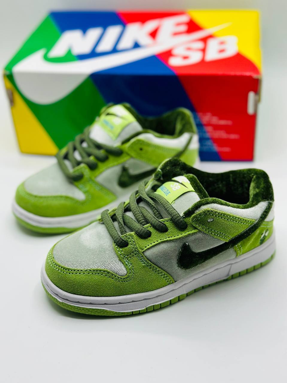 Детские кроссовки Nike SB Light Green