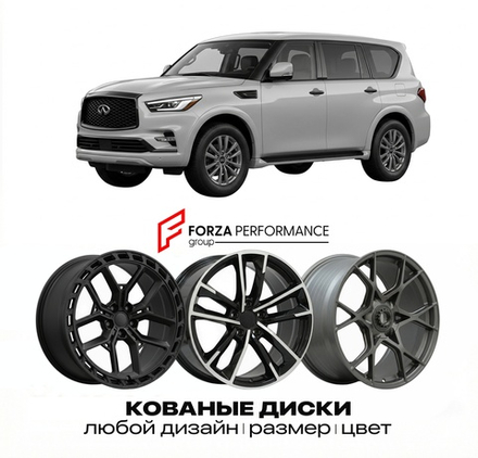 КОВАНЫЕ ДИСКИ для Infiniti QX80 I Рестайлинг 2018-2022 Инфинити