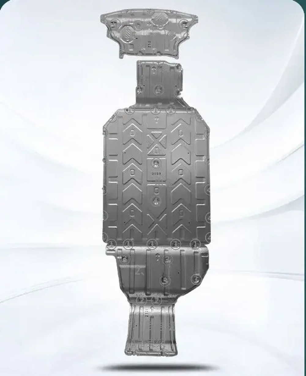 Титановая защита днища для Rox Polarstone Jishi 01 2024+ Защита картера двигателя