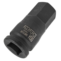Головка-бита ударная 6-гранная 30мм, 3/4'' RockForce RF-26410030MPB