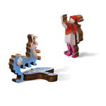 Безумное чаепитие от DAVICI - деревянный пазл из фанеры, по мотивам сказки Алиса в стране чудес. Детали разных формы. Картины написана настоящим художником.