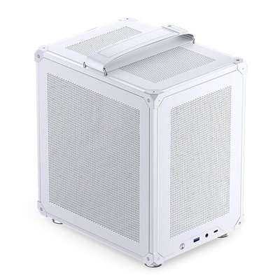 Корпус JONSBO C6-ITX, ITX, MINI-DTX, белый (без БП)
