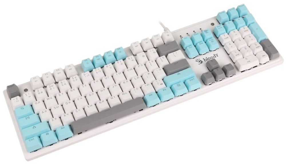 Клавиатура A4Tech Bloody S520N Icy White белый