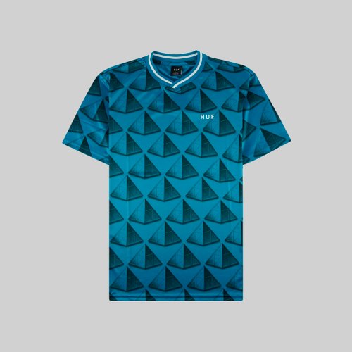 Футболка мужская HUF Trinity артикул:KN00274-MRINA - купить в магазине Дайс