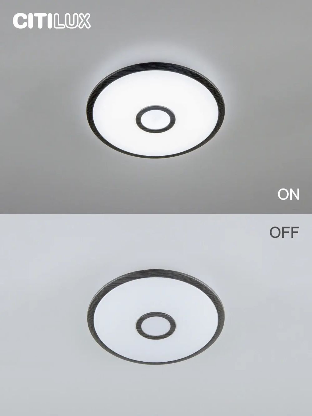 Citilux Старлайт Смарт CL703A35G RGB Умная люстра Венге