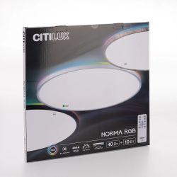 Citilux NORMA CL749500 LED RGB Светильник с пультом Белый