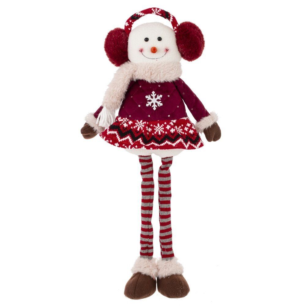 GAEM Игрушка набивная "Снеговик", L20 W16 H53 см, 2в.