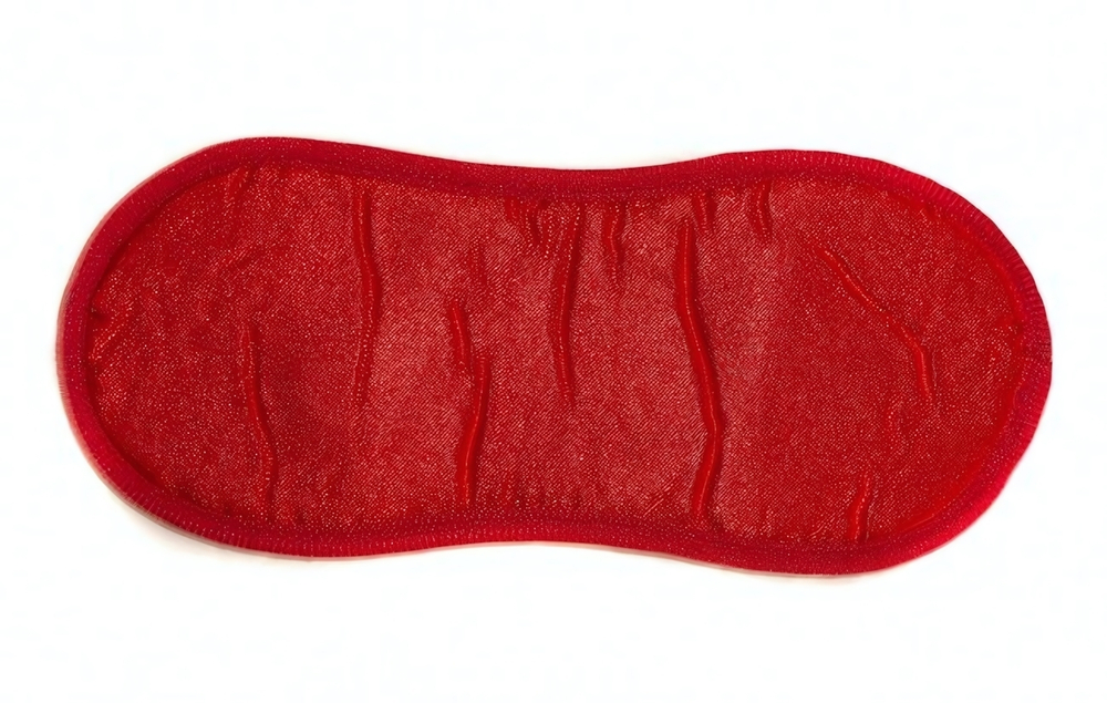 Сатиновая маска на глаза Love Mask (красный) (Цвет: красный)