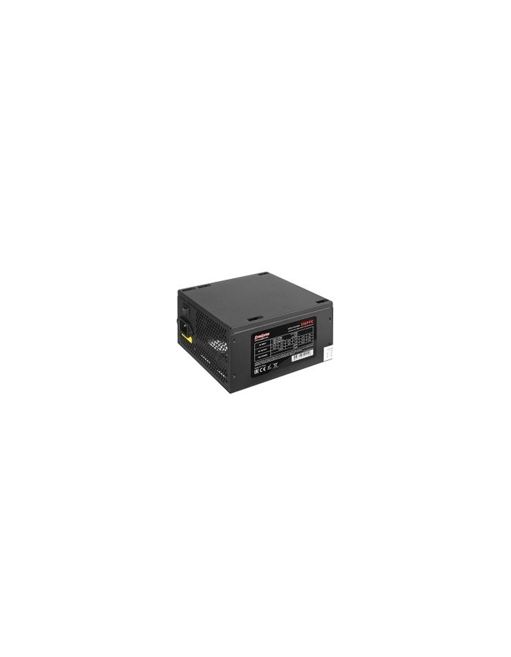 Exegate EX260638RUS Блок питания 400W Exegate 400PPE, ATX, black, APFC, 12cm, 24p+4p, PCI-E, 3*IDE, 5*SATA, FDD