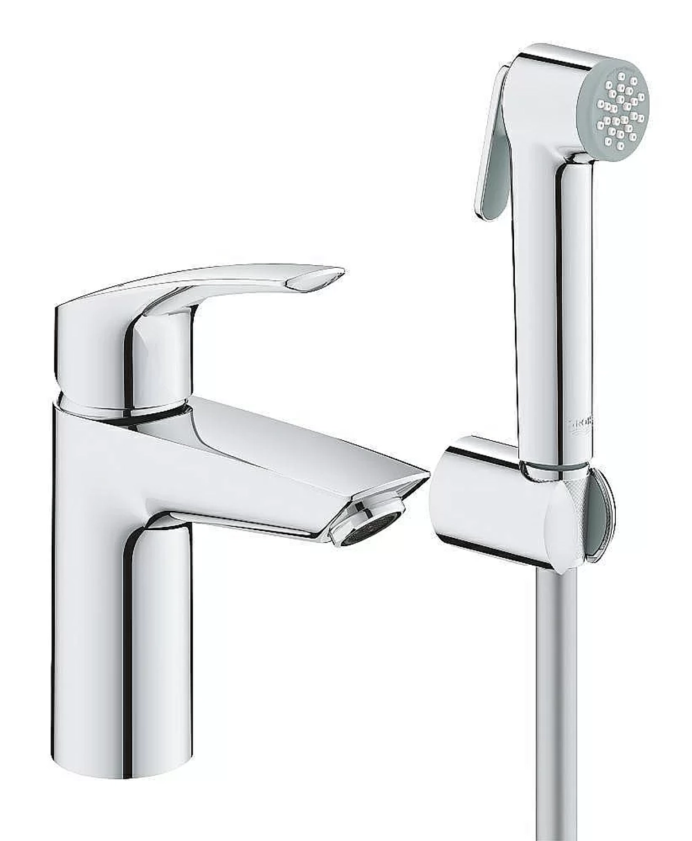 Смеситель для раковины Grohe Eurosmart 23124003 хром
