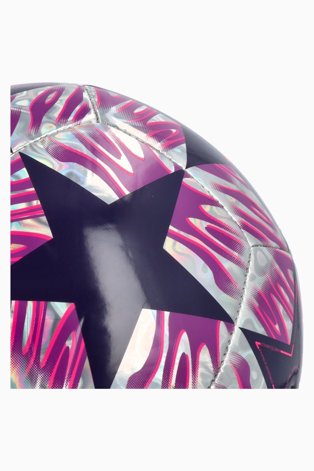 Футбольный мяч adidas UCL Training Foil 25/26 Final размер 4 - фиолетовый