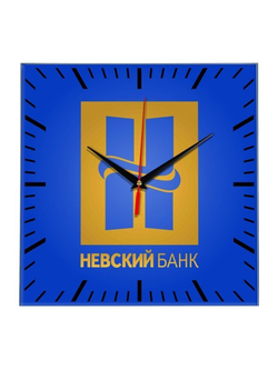 Настенные часы "Невский банк" Декор для дома, подарок