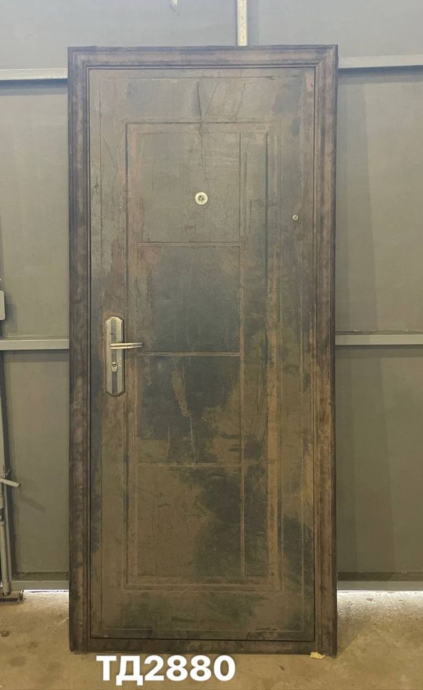 Дверь металлическая Б/У 205(в) х 85(ш) Входная
