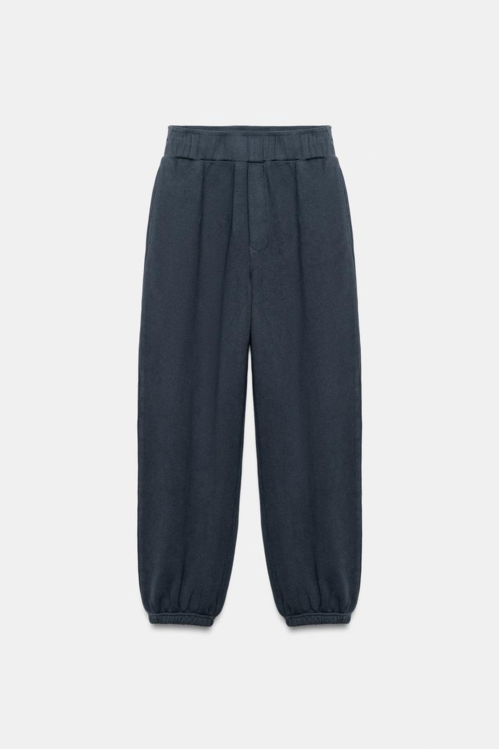 ZARA БРЮКИ С ЭФФЕКТОМ ПОТЕРТОСТИ, ИНДИГО