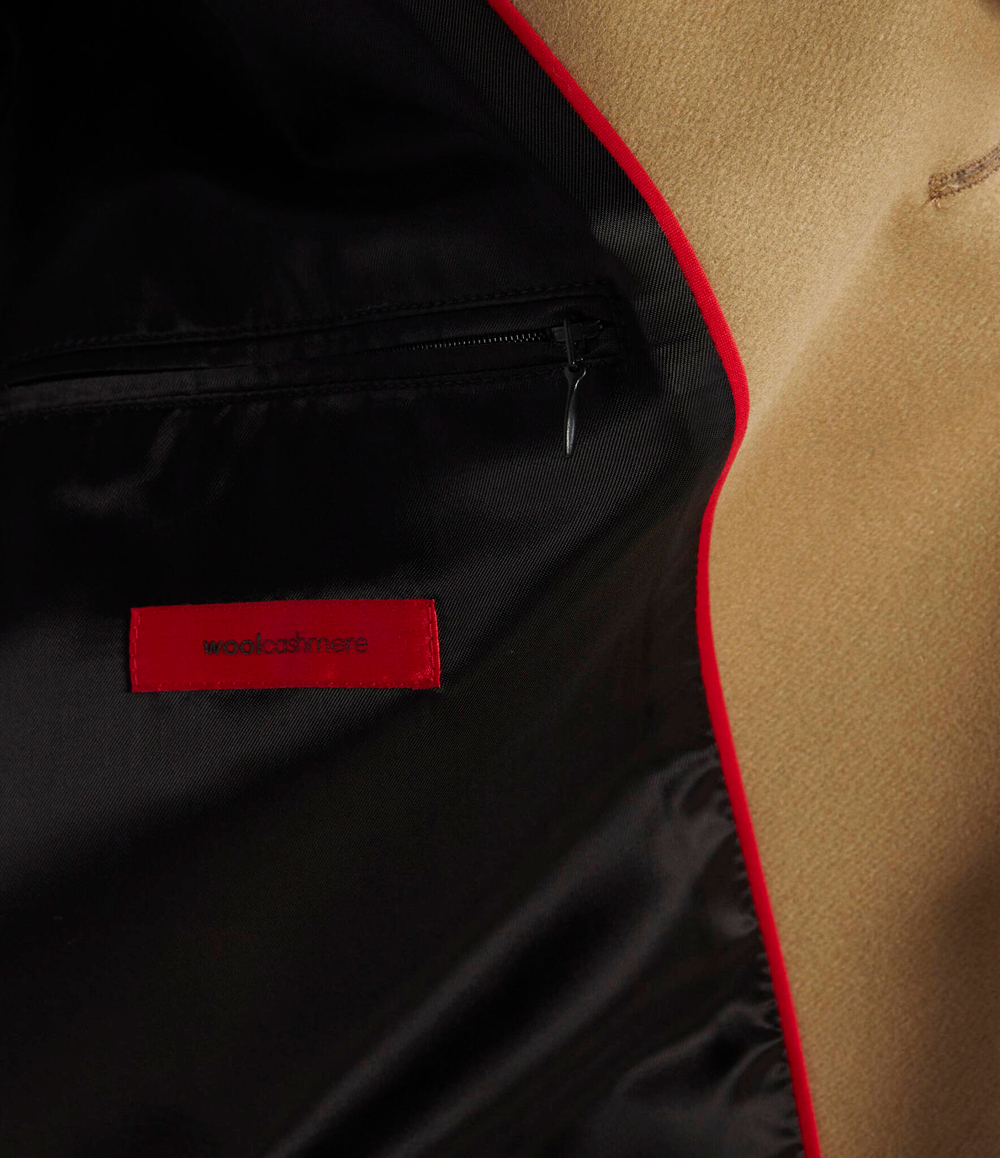 Хлопковое пальто malto HUGO - коричневый(50501968)