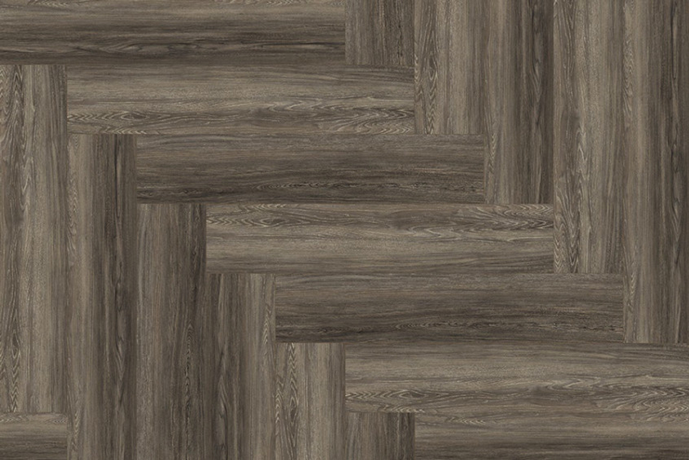 Кварц-винил SPC Floor Factor Herringbone 5 мм Brushed Smoke Oak 2.187м2