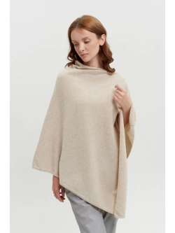 Накидка женская Т028-08/08 бежевая