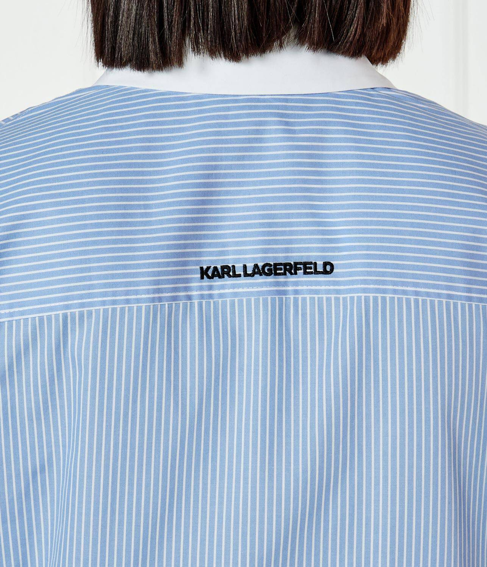 Рубашка IKON Karl Lagerfeld - голубой(A1W11037)