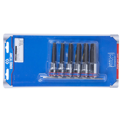 Набор торцевых насадок 1/2&quot;, RIBE, М9-М16, 6 предметов KING TONY 4116PR