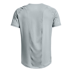 Мужское теннисное поло Under Armour Rush Emboss T-Shirt Men - Light Blue