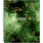 НОВИНКА! ТЕТРАДЬ ОБЩАЯ 96 ЛИСТОВ НА СПИРАЛИ “Gold Floral Pattern”