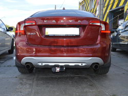 Оцинкованный фаркоп на Volvo S60 2010-2019, Volvo V60 2010-2019 (без электрики), Galia V0706C