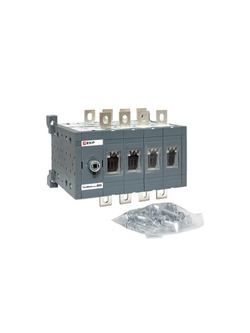 Рубильник 4п 250А реверсивный без рукоятки управления TwinBlock EKF tb-s-250-4p-rev